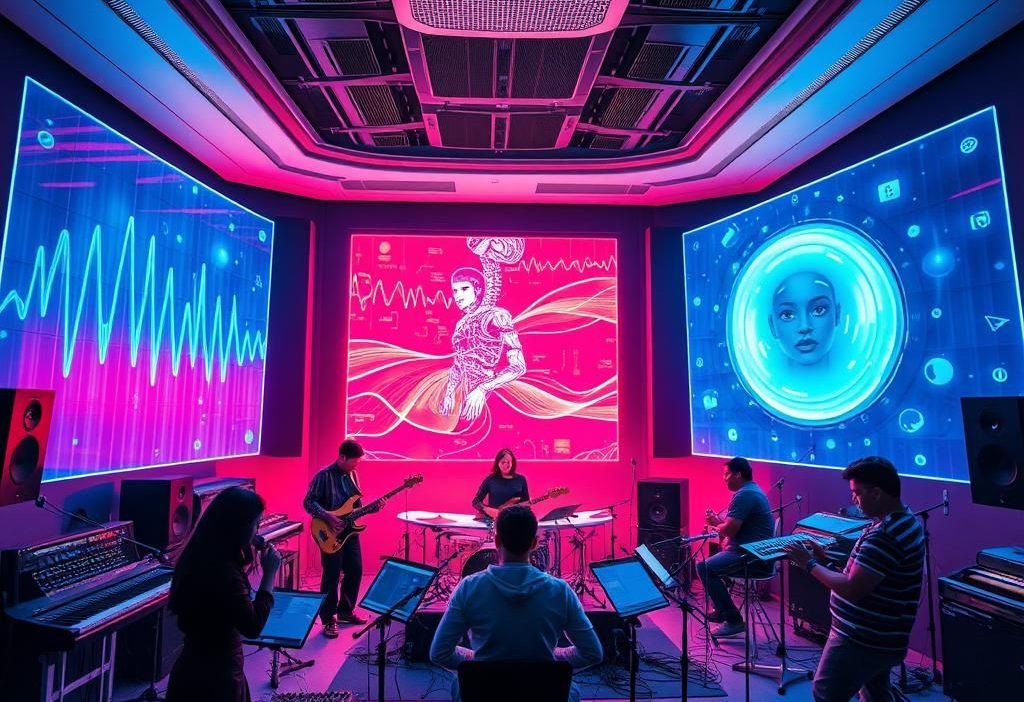 نمایی از رابط کاربری Kits AI - هوش مصنوعی برای موسیقی