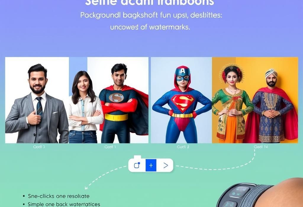 تولید عکس سلفی با هوش مصنوعی uPix