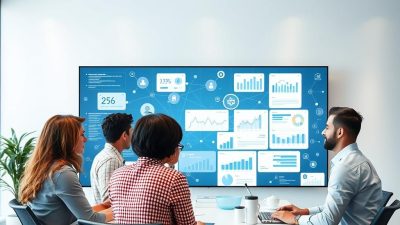 نمای داشبورد Storytell.ai با Story Tiles و ابزارهای تجزیه و تحلیل داده